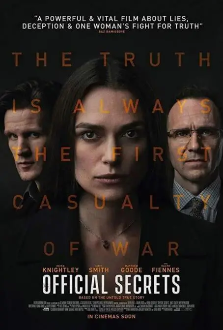 《官方机密》影评：一个人的战争，为了良知对抗整个权力机器，真实事件改编电影深度解析！